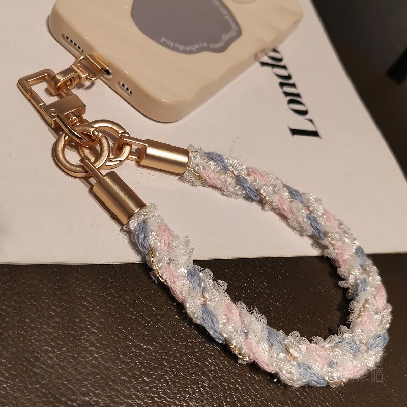 Phone Wrist Strap Supplier - Chic Lace Short Length Hand Rope