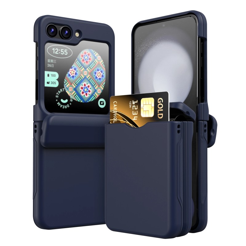 Wallet Phone Case Supplier - Card Insertion Frosting Matte Cover