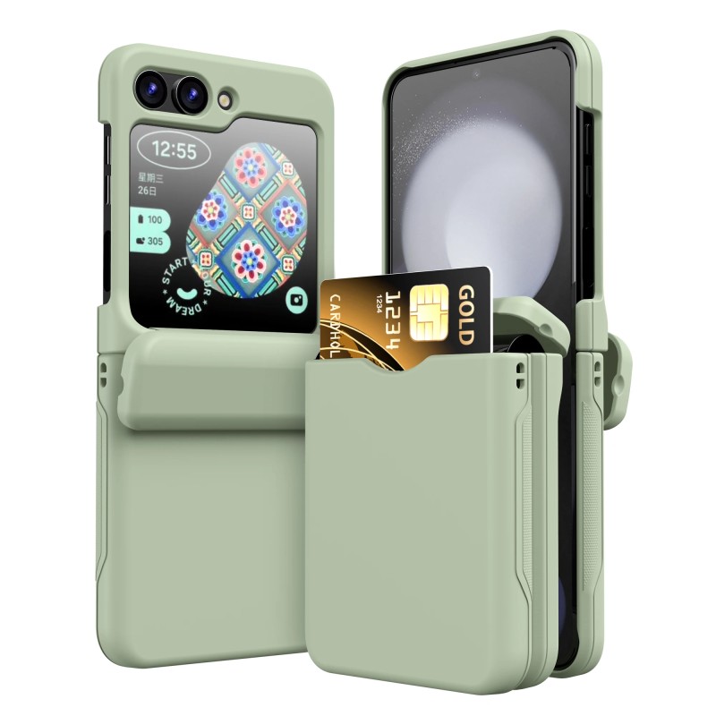 Wallet Phone Case Supplier - Card Insertion Frosting Matte Cover