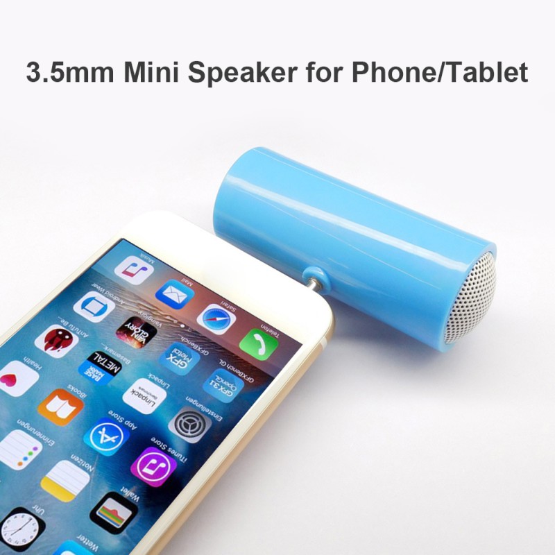 Line-in Speaker Supplier - Mini Portable 3.5mm TRS Plug Speaker