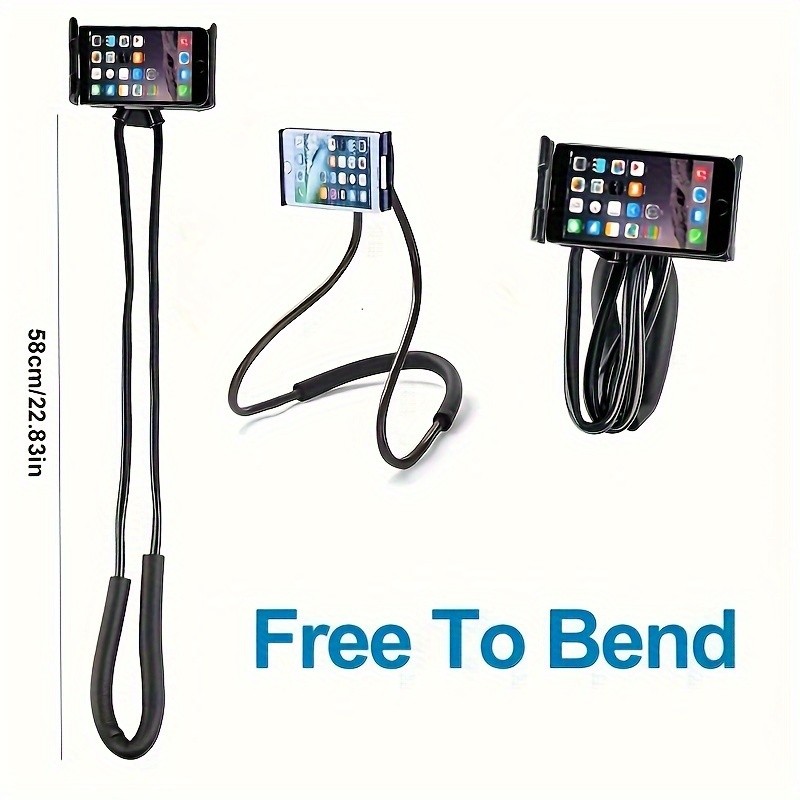 Phone Neck Holder Manufacturer - 360 Adjustable Secure Clamp Rest