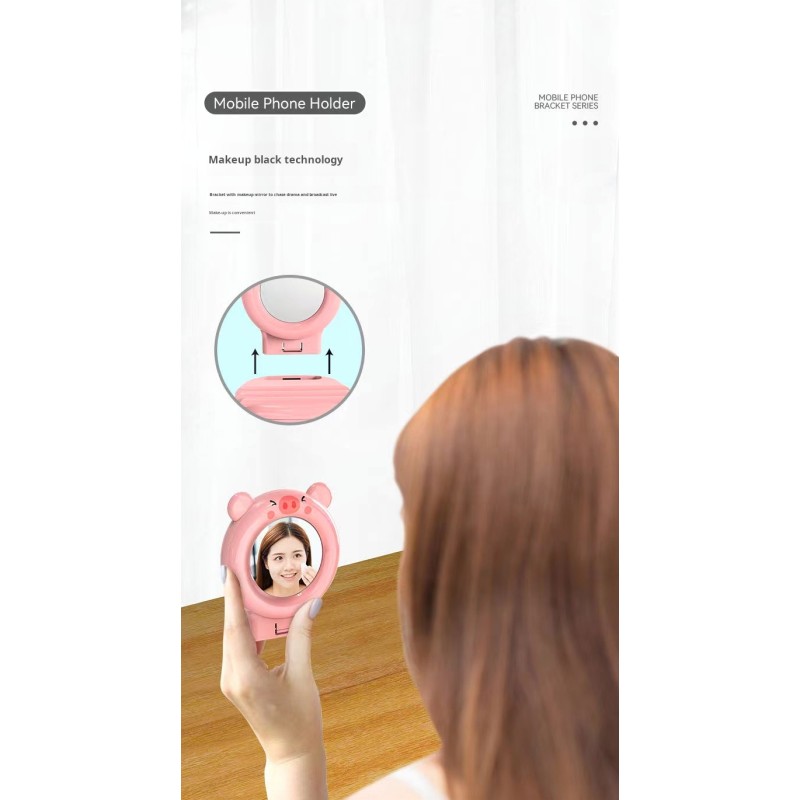 Phone Holder Supplier - Removable Mirror Aromatherapy Chair Stand