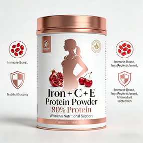 Vitamin C & E Protein Powder Manufacturer - Soy & Whey Dual Protein, Cold Water Soluble