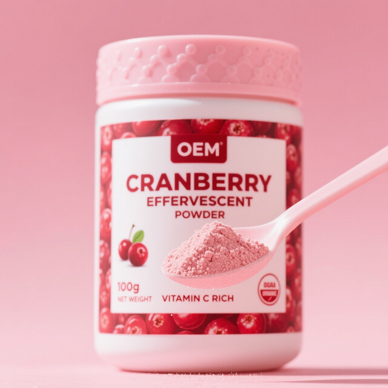 Organic Cranberry Powder Manufacturer - OEM Effervescent Powder for Private Label