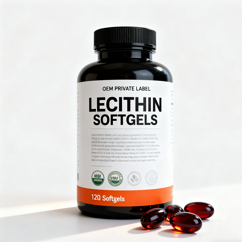 Soy Lecithin Softgels Manufacturer - Vitamin E Enriched for Antioxidant Support