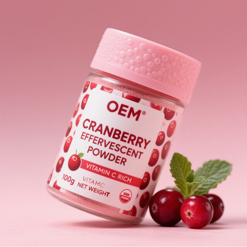 Organic Cranberry Powder Manufacturer - OEM Effervescent Powder for Private Label