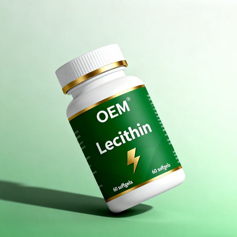 Lecithin Softgel Capsules Manufacturer - Custom Formula with Soy Lecithin & Vitamin E