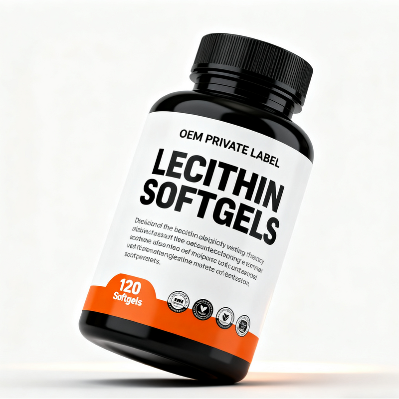 Soy Lecithin Softgels Manufacturer - Vitamin E Enriched for Antioxidant Support