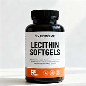 Soy Lecithin Softgels Manufacturer - Vitamin E Enriched for Antioxidant Support