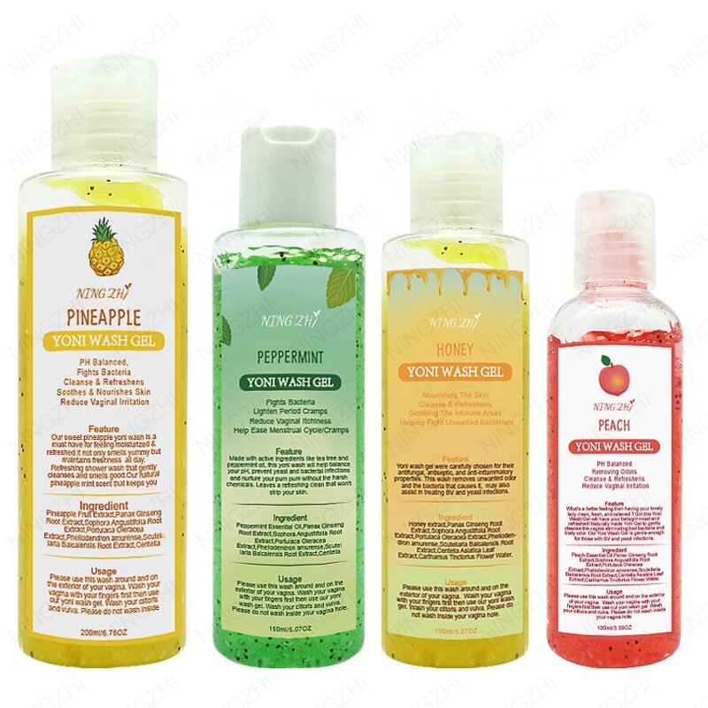 Pineapple Yoni Wash Gel Manufacturer - 100% Herbs Deep Cleansing Natural Feminine Wash