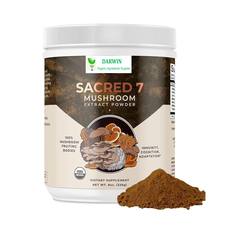Factory Direct Organic Mushroom Extract Powder - Maitake Chaga Cordyceps Ganoderma Reishi Lions Mane Extract