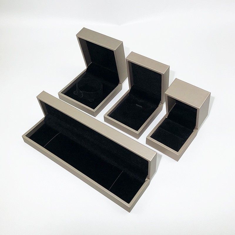 PU Leather Box Manufacturer - Luxury PU Leather Jewelry Packaging Box Necklace Bracelet Earring