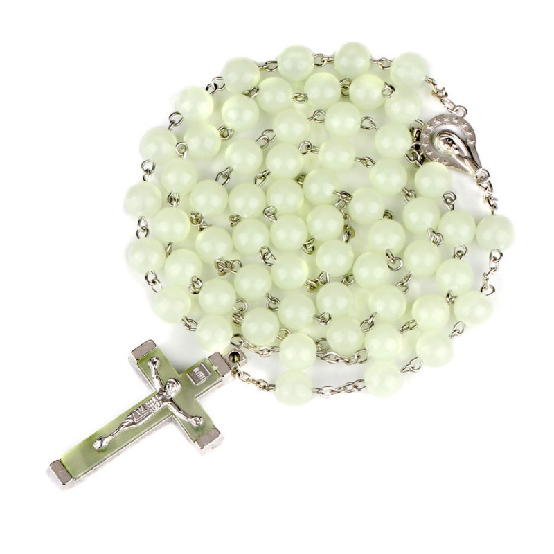 Luminous Rosary Manufacturer - Wholesale Cheap Prayer Rosary Beads Necklace Luminous Beads