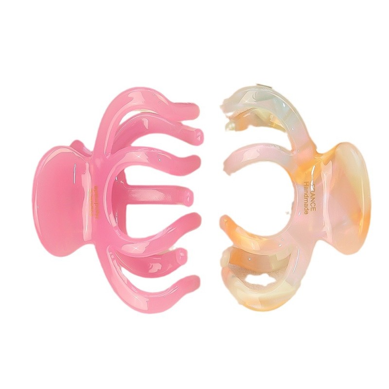 Pearl Bow Factory - Fashion Pearl Double Bow Streamer Hair Clip Women Vintage Fabric Velvet