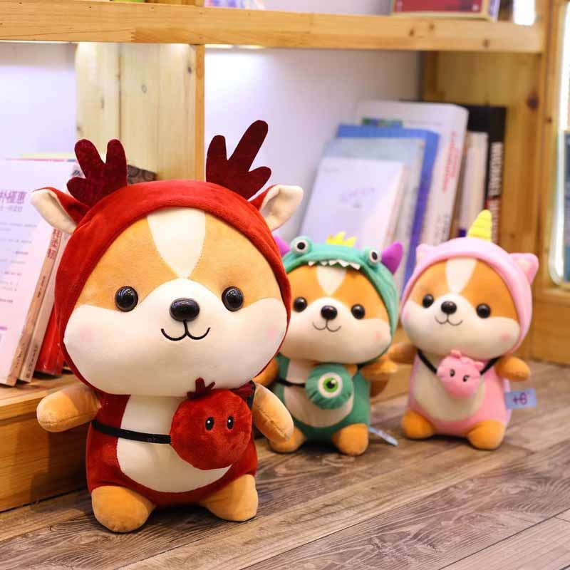 Shiba Inu Plush Supplier - 25 cm Lovely Shiba Inu Puppy Plush Stuffed Animal Soft Corgi