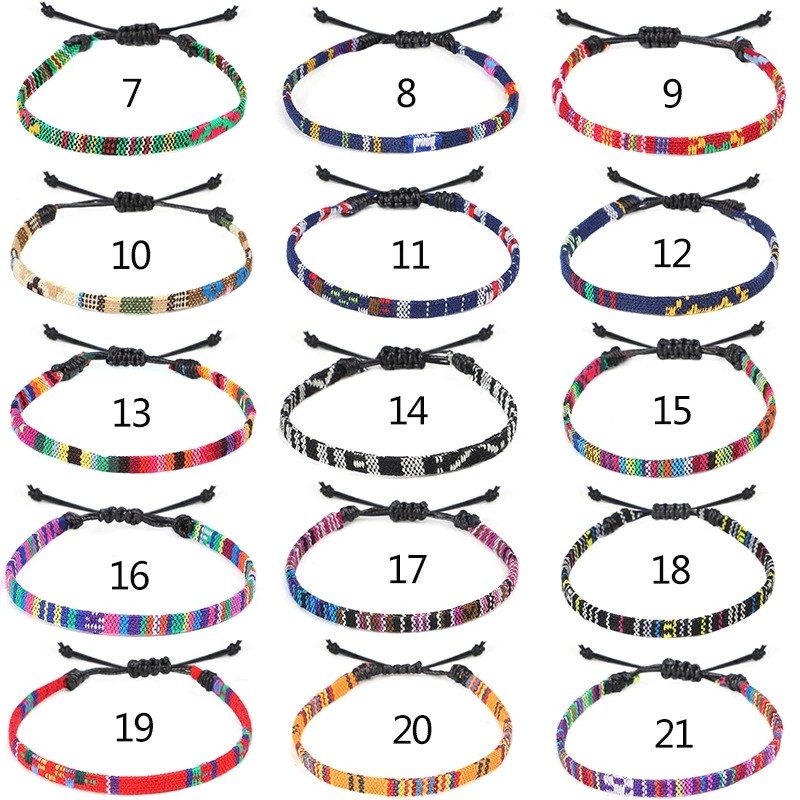 Cross Anklet Manufacturer - Bohemian Cross Boho Anklets for Women Handmade Rope Friendship