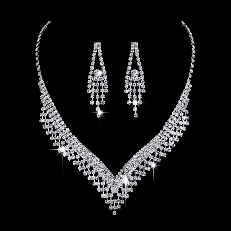 Bridal Set Manufacturer - 2025 Hot Selling Wedding Accessories Bridal Jewelry Sets for Women