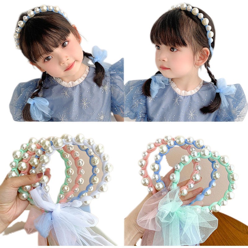 Flower Hairpin Factory - 10pcs/set Cute Flower Bow Fabric Hairpin Sweet Little Girl Bangs