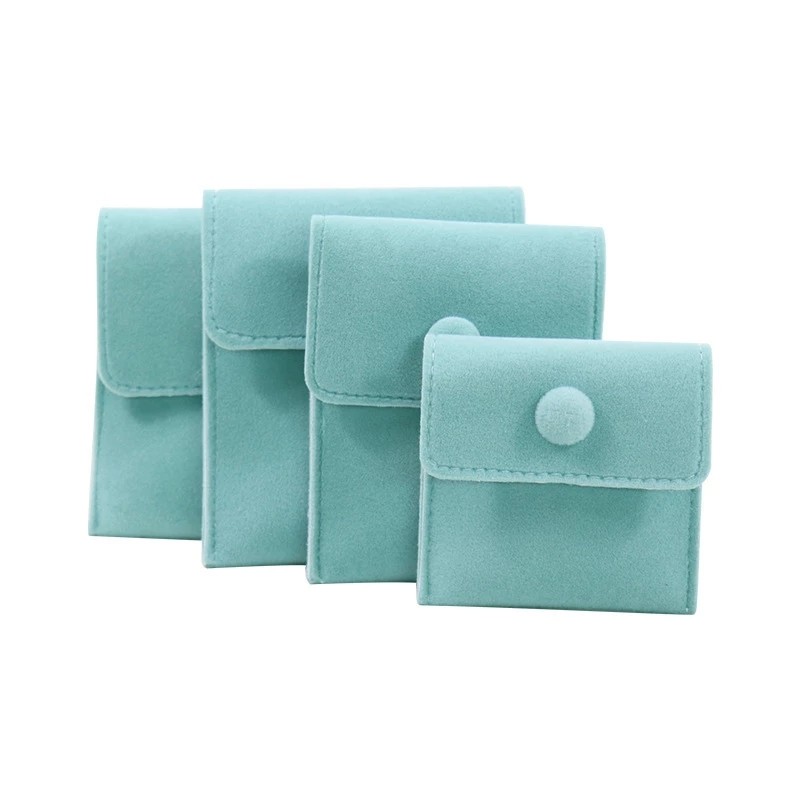 Jewelry Pouch Factory - Eco-friendly Soft Velvet Gift Jewelry Storage Fabric Packaging Bags