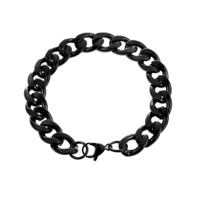 Cuban Chain Bracelet Factory - High Quality Waterproof Hip Hop Cuban Chain Twist Chain Bracelet