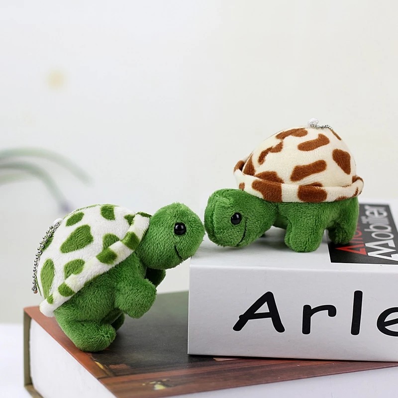 Turtle Plush Manufacturer - Cute Mini Turtle Plush Toy Cartoon Soft Plush Doll Pendant Keychain