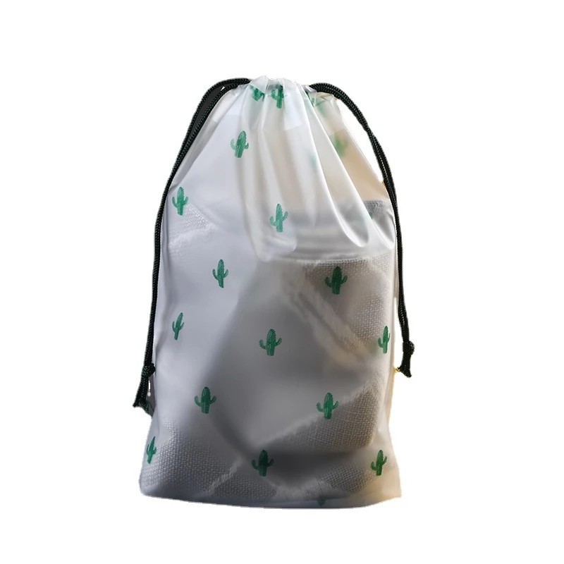 Drawstring Bag Factory - Cute PE Bear Drawstring Pocket Storage Bag for Gift Home Travel