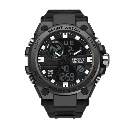 Electronic Watch Supplier - Multifunctional Outdoor Sports Silicone Electronic Waterproof Watch