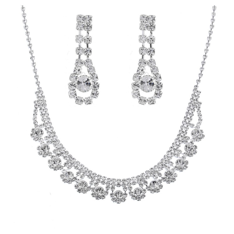 Bridal Set Manufacturer - 2025 Hot Selling Wedding Accessories Bridal Jewelry Sets for Women