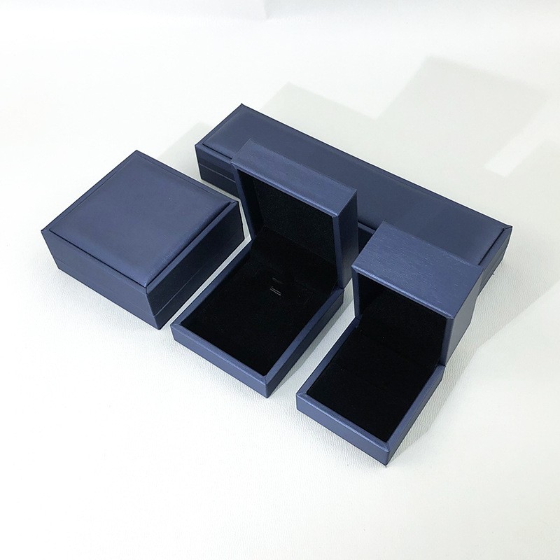 PU Leather Box Manufacturer - Luxury PU Leather Jewelry Packaging Box Necklace Bracelet Earring