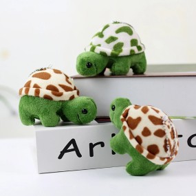Turtle Plush Manufacturer - Cute Mini Turtle Plush Toy Cartoon Soft Plush Doll Pendant Keychain
