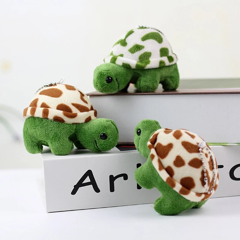 Turtle Plush Manufacturer - Cute Mini Turtle Plush Toy Cartoon Soft Plush Doll Pendant Keychain