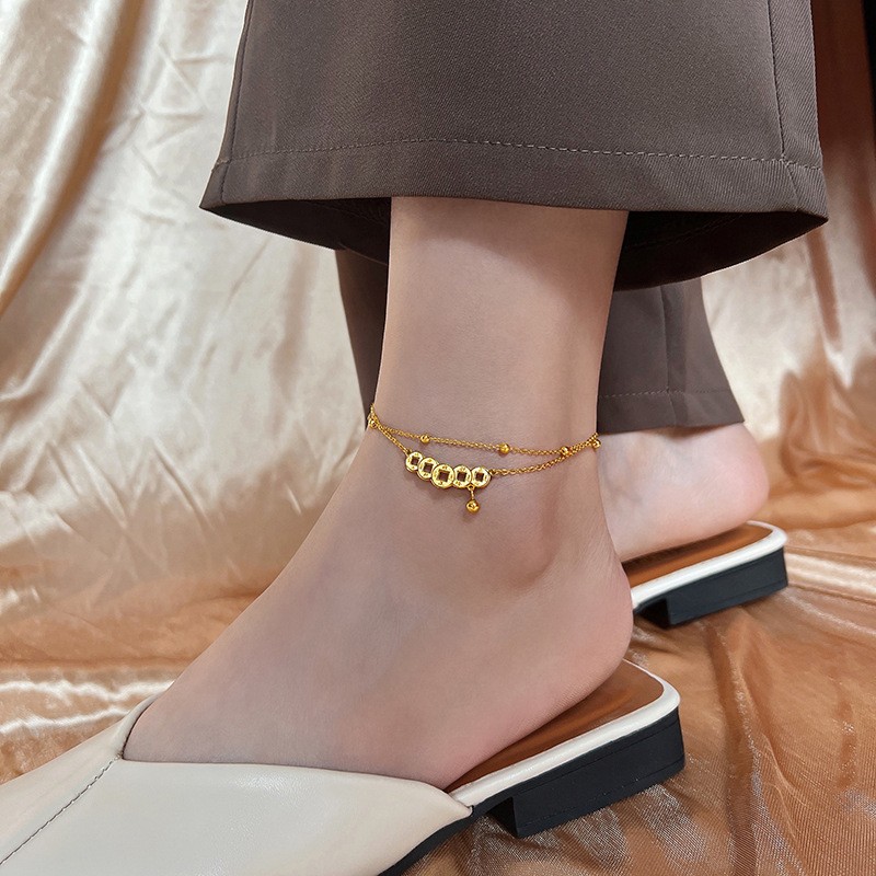 Foot Chain Supplier - Custom 18k Foot Chain High Quality Stainless Steel Anklet for Women
