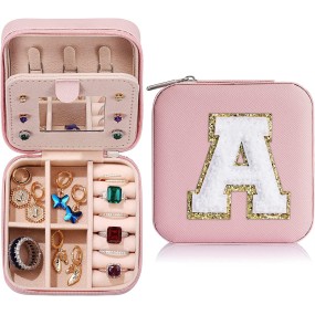 Creative Jewelry Box Supplier - 26 Creative Alphabet Jewelry Box Portable Travel Storage Box
