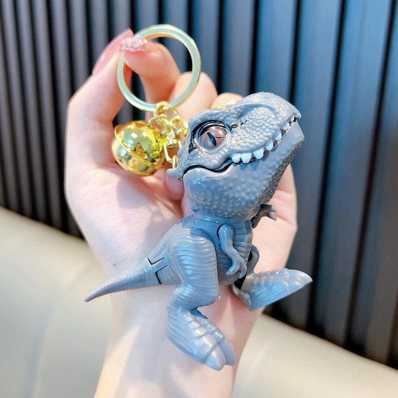 Keychain Supplier - Wholesale 2025 Tyrannosaurus Rex Toy Alloy Car Keyring