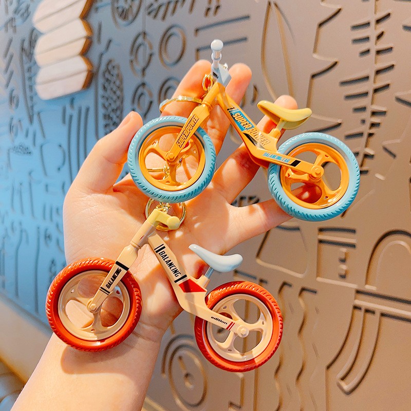 Activity Keychain Factory - Create Fun Sliding Bicycle Lovers Jewelry Key Chain Bag Ornament
