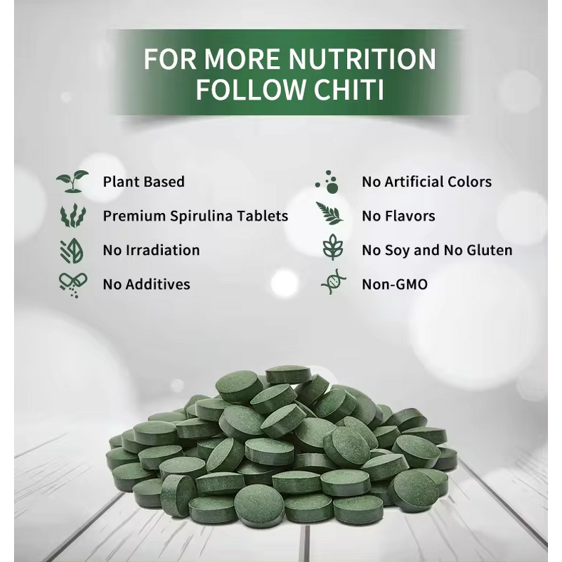 Organic Spirulina Powder Manufacturer - GMP Certified, Food Grade, Spray Dried for Tablets
