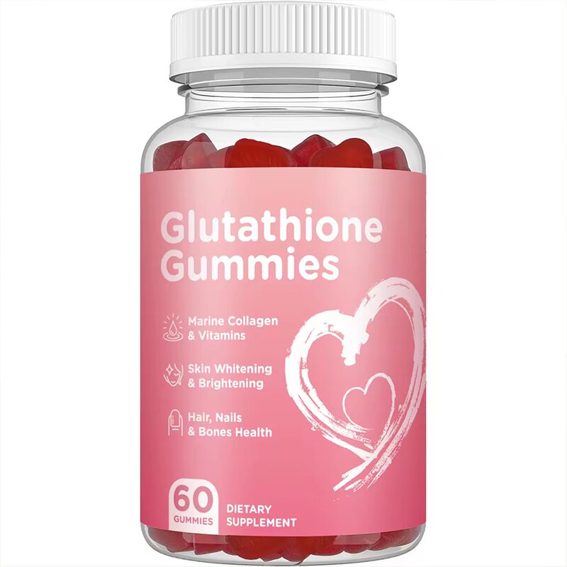 Collagen Gummies Manufacturer - Private Label Skin Whitening Supplement with L-Glutathione