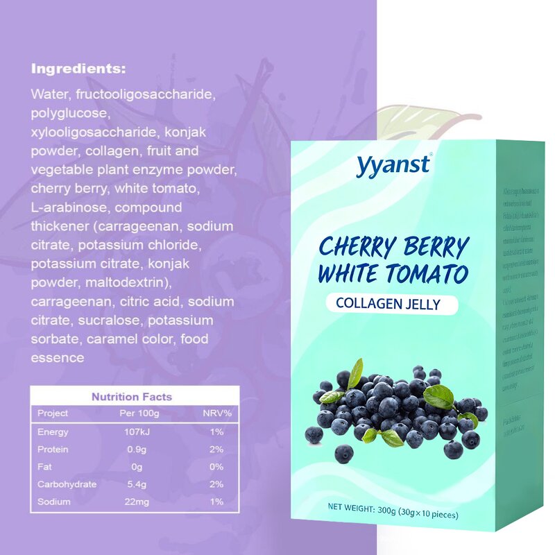 Collagen Jelly Stick Manufacturer - OEM Enzyme Jelly for Skin Whitening & Elasticity