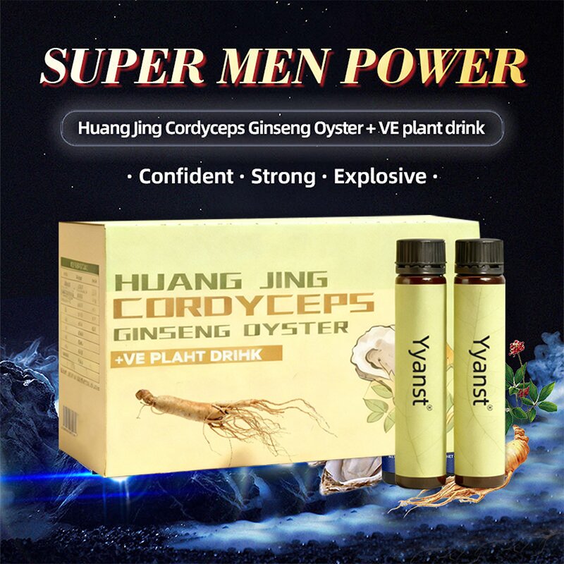 Men's Energy Management Oral Liquid Manufacturer - OEM/ODM Huang Jing Cordyceps Formula for Hormonal Balance