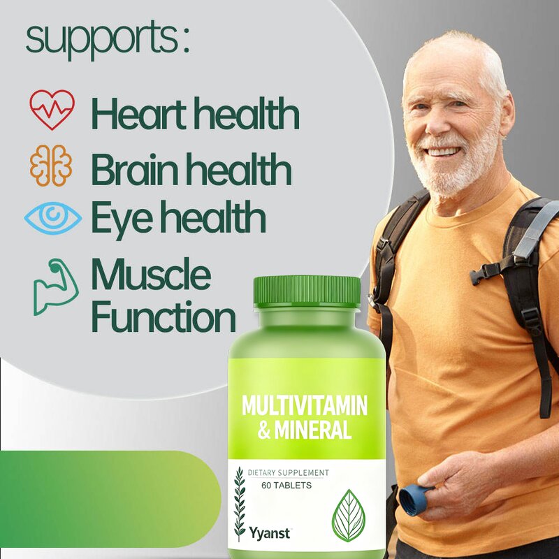 Private Label Dietary Supplement Manufacturer - Custom Multivitamin Tablets for Adults