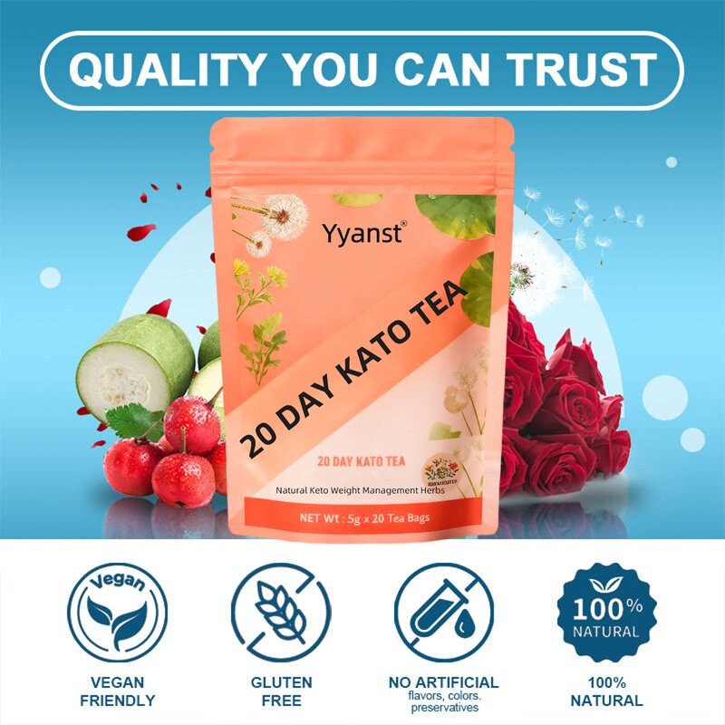 Detox Slimming Tea Manufacturer - Private Label Keto Diet Tea for Metabolism & Digestion