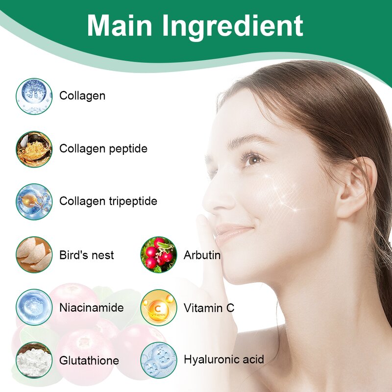 Glutathione Vitamin C Capsules Manufacturer - OEM/ODM Natural Ingredient Low-Sugar Supplements for Skin Brightening