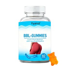 BBL Enlarged Hip Gummy Candy Manufacturer - OEM/ODM with Vitamin E & Custom Flavor