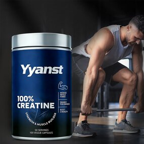 Creatine Monohydrate Capsules Manufacturer - Private Label for Lean Muscle & Strength, Low Carb Food Grade