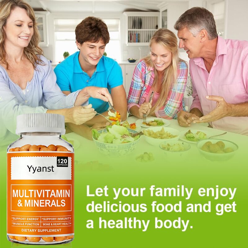 Multivitamin Softgel Manufacturer - Plant-Based for Energy, Brain & Heart Health with OEM/ODM & Samples