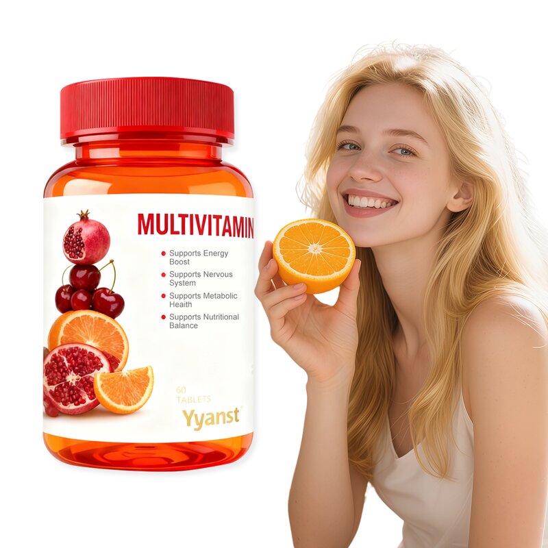 Adult Beauty Support Multivitamin Tablets Manufacturer - OEM/ODM for Energy & Immune Support