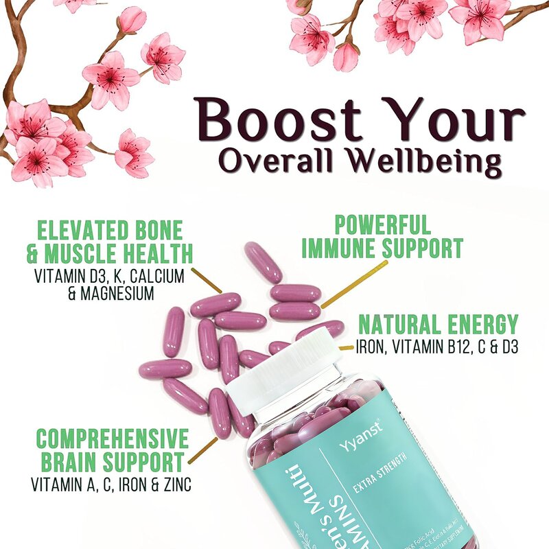 Women's Multivitamin Softgel Manufacturer - OEM/ODM Gluten-Free Formula for Immune & Energy Support