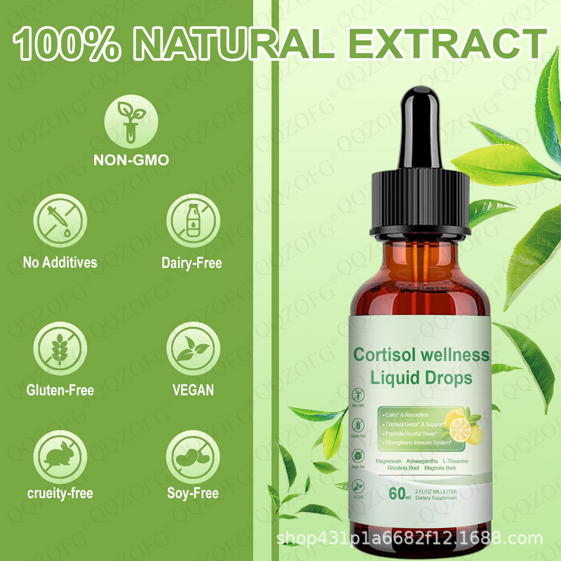 Cortisol Supplements Manufacturer - OEM Oral Liquid Drops for Replenishing Fluids