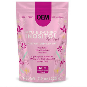 Inositol and D-erythrose Manufacturer - with Folic Acid and Vitamin D3, 225g Sachet