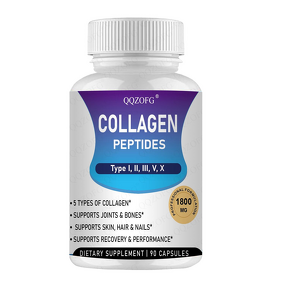 Collagen Peptides Manufacturer - Dietary Supplement for Gut Health, Joints & Bones, 90 Capsules